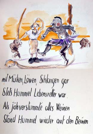 Professor Hummel Comic Seite 17